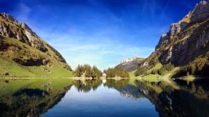 瑞士阿尔卑斯湖