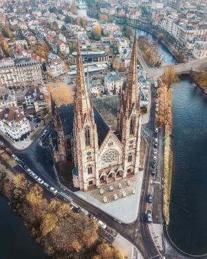 法国斯特拉斯堡的路德会教堂