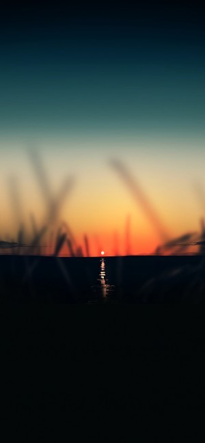 日落时分唯美夕阳风景手机壁纸