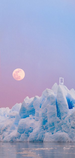 梦幻冰山风景高清手机壁纸