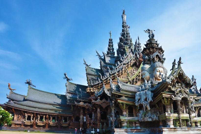泰国真理寺风景