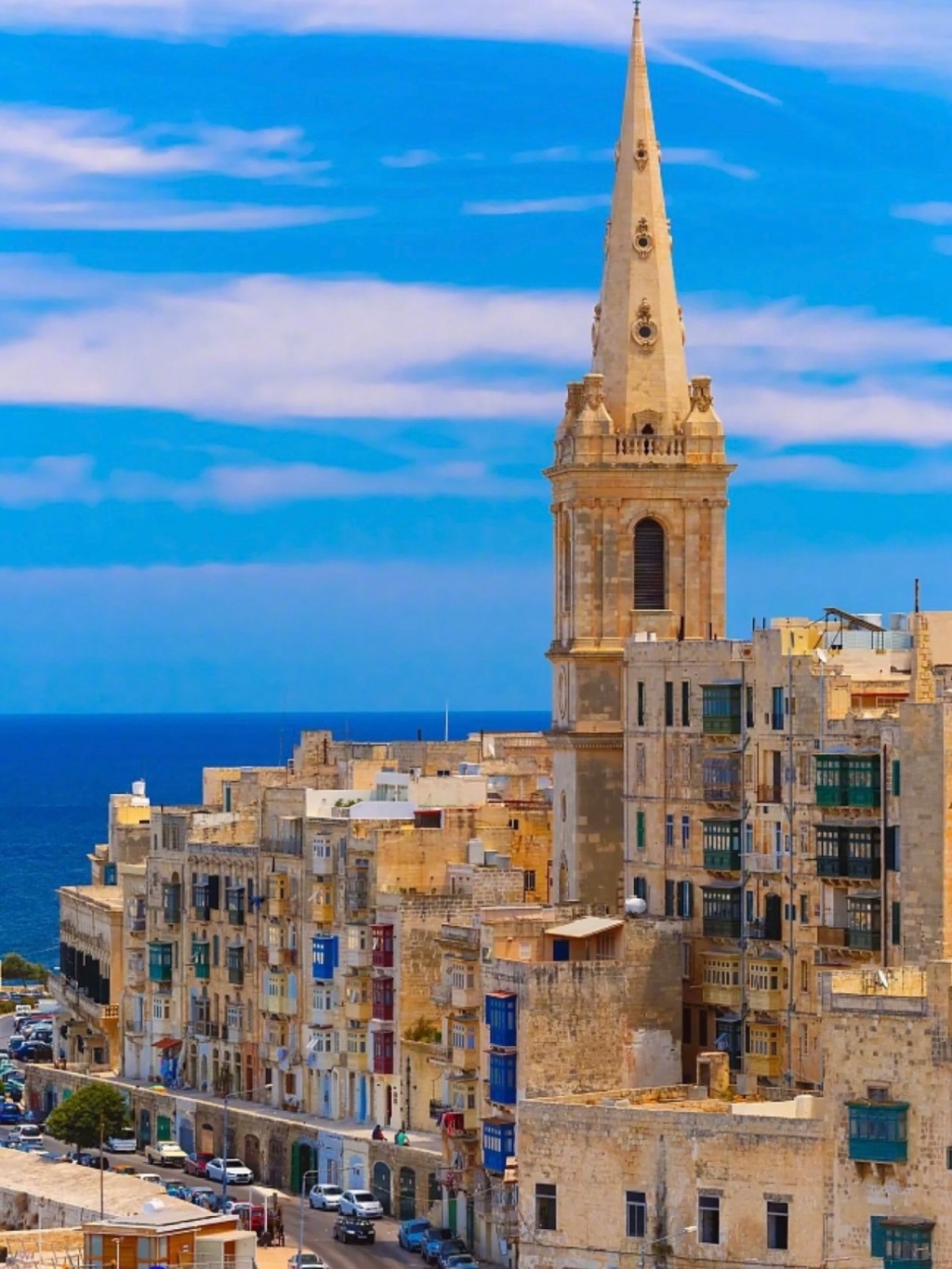 欧洲后花园地中海心脏马耳他城市风景图片