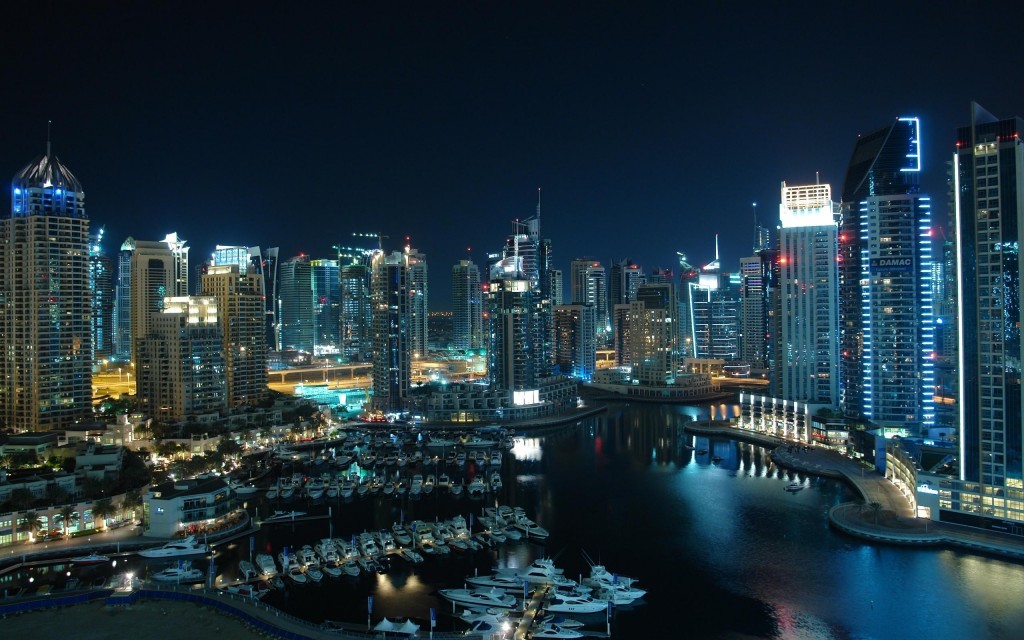 阿联酋迪拜城市秀美风光写真