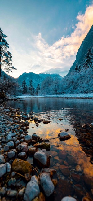 冬天唯美自然风景高清手机壁纸