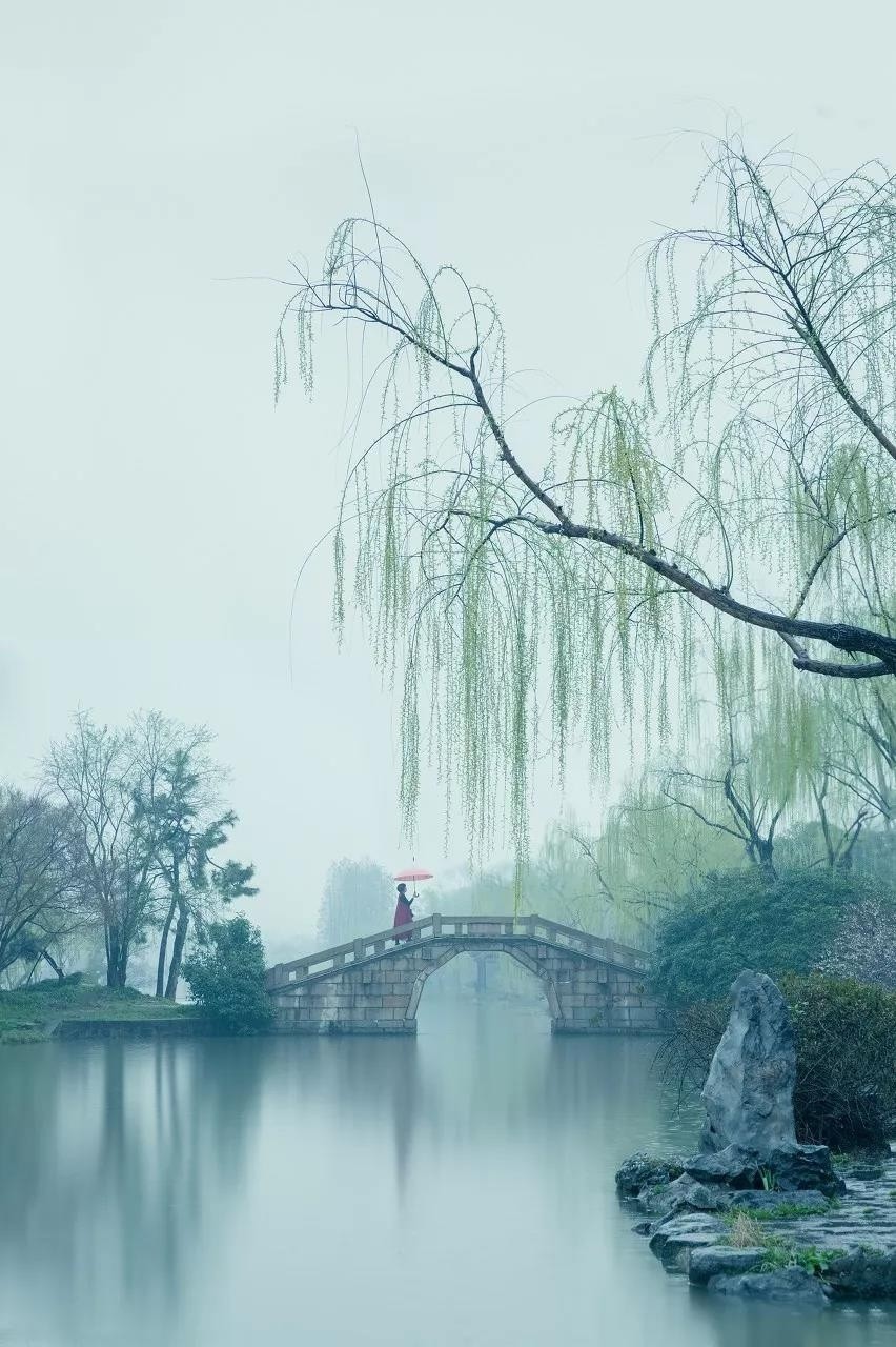 春日扬州意境风景壁纸
