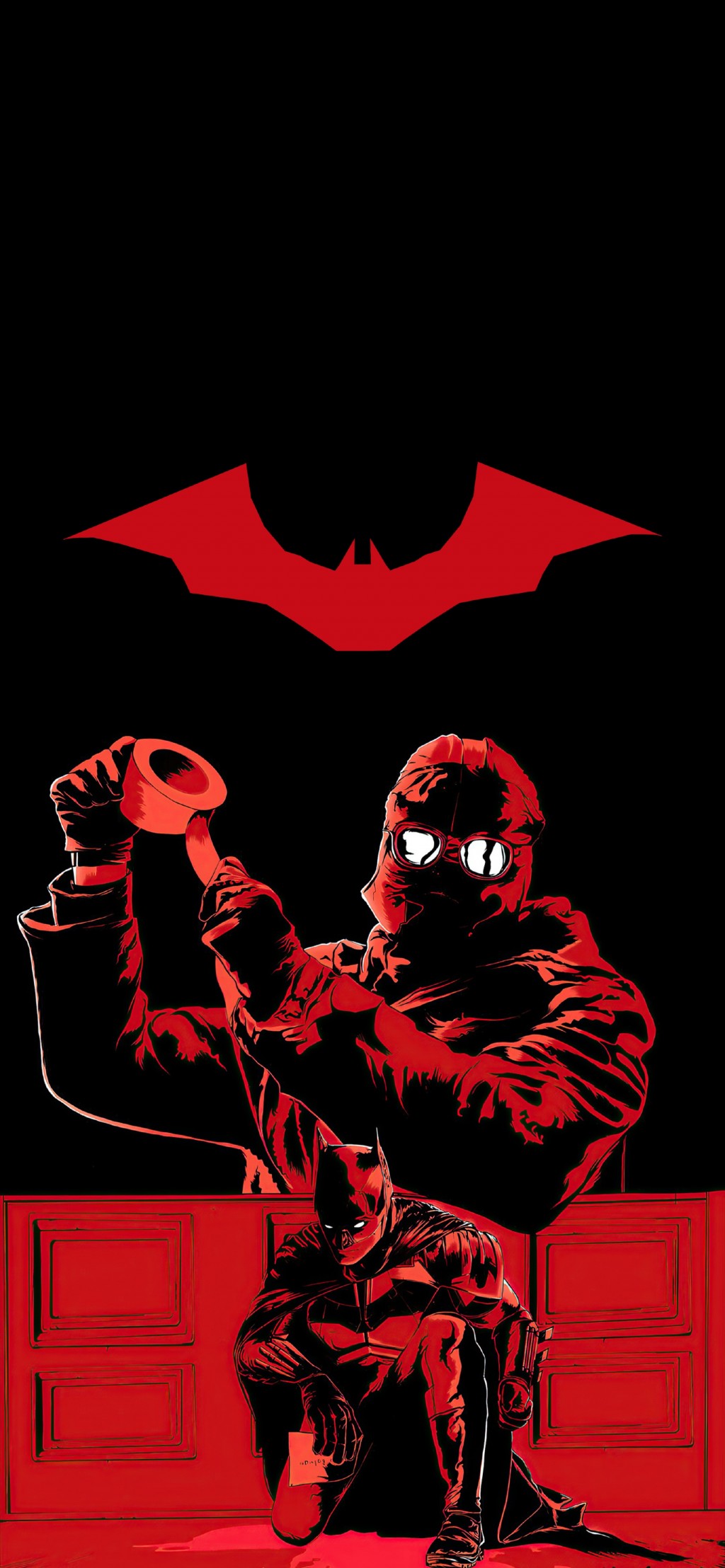 蝙蝠侠酷帅手机壁纸