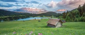 阿尔卑斯自然风景高清壁纸