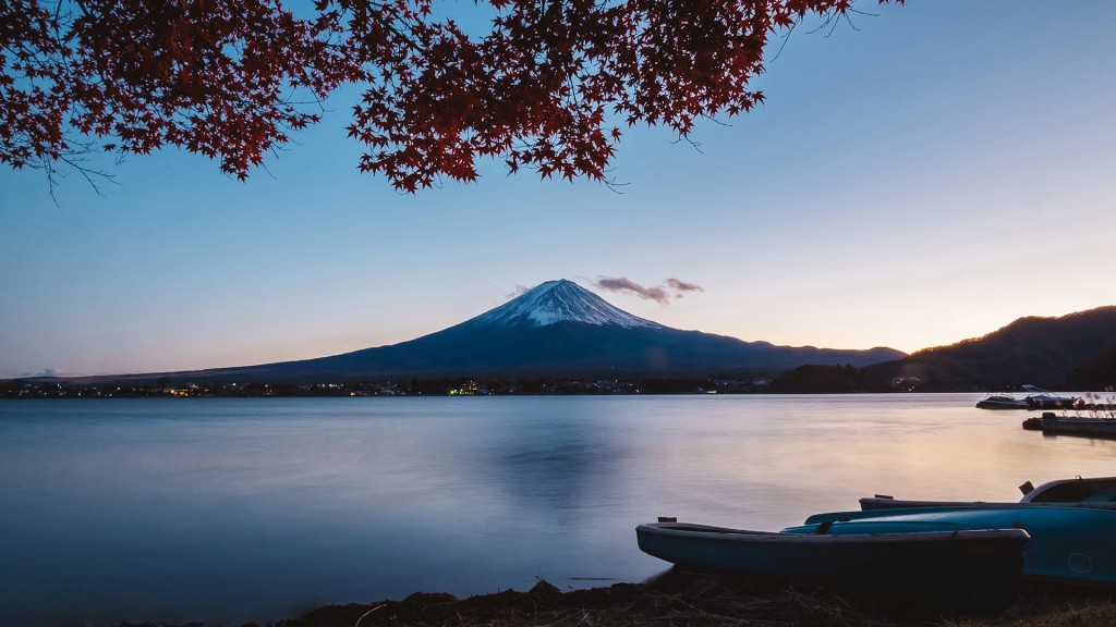 日本富士山超美风景图片桌面壁纸