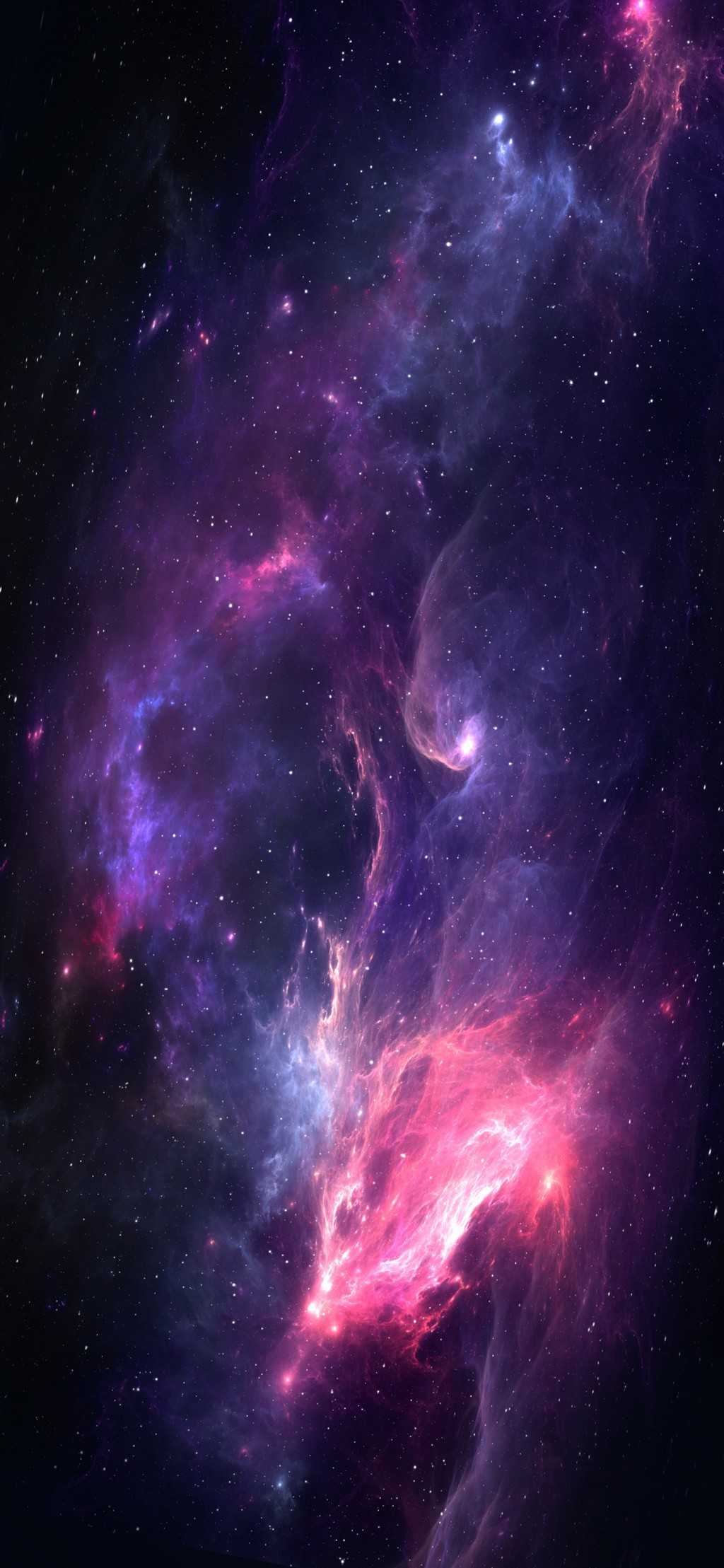 暗紫色系列梦幻风景手机壁纸