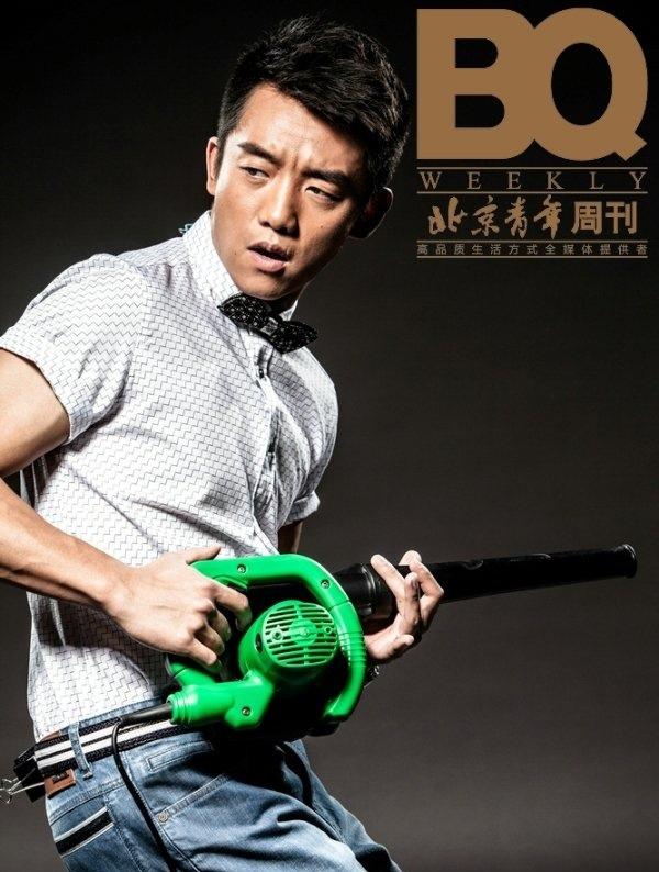 电影《奔跑吧兄弟》主演郑恺登《BQ》杂志封面