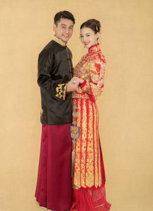 中国式婚纱照 中国风婚纱照图片