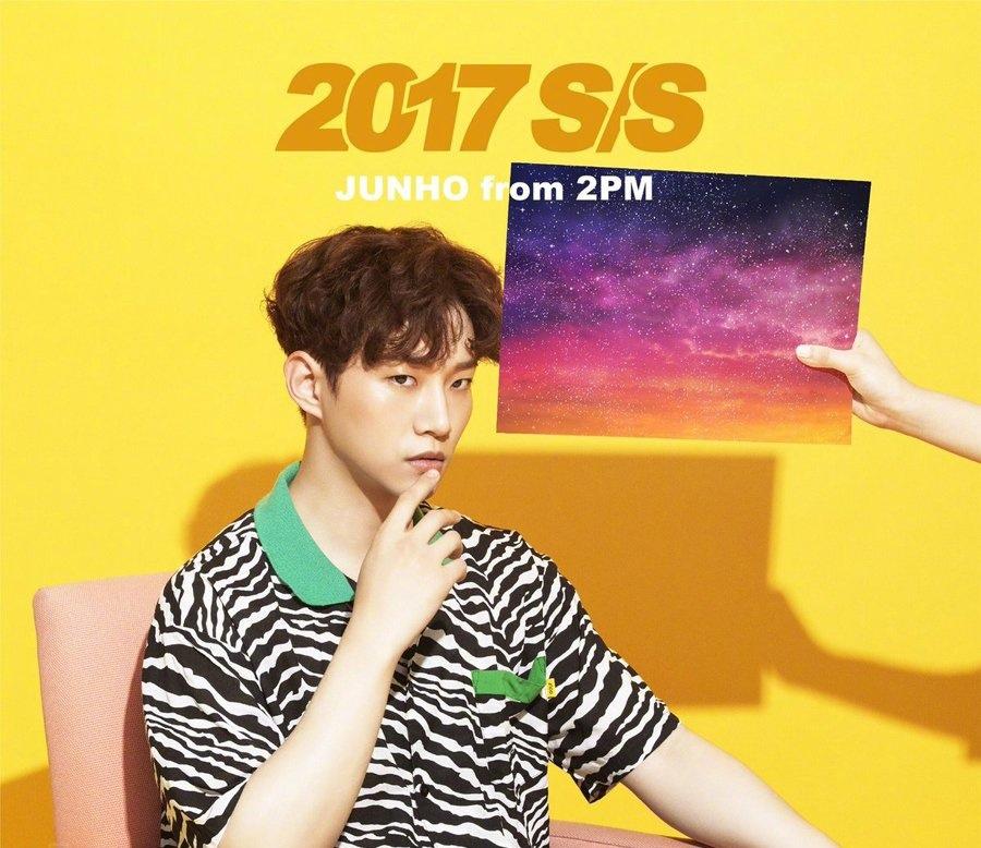 2PM成员李俊昊《2017 S/S》新专辑清新写真图片