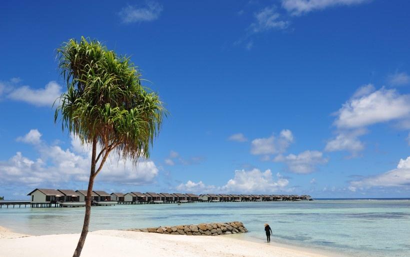 马尔代夫瑞喜顿岛风景写真