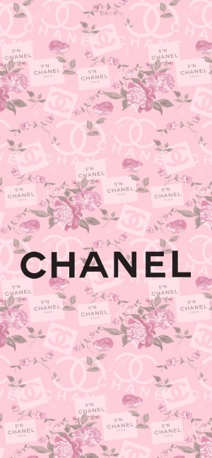 香奈儿chanel品牌Logo简约文字锁屏壁纸