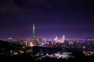 台湾城市夜景图片