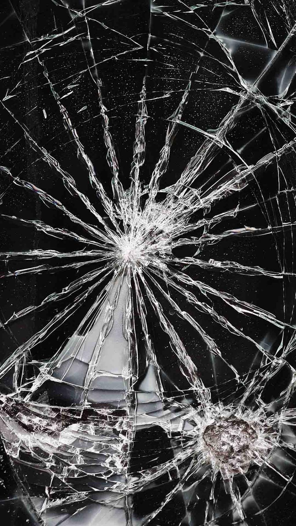 创意玻璃碎屏高清手机壁纸