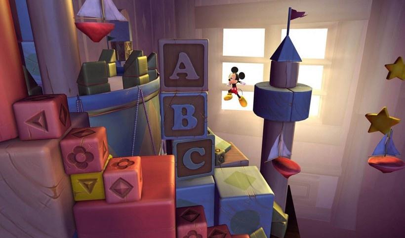 梦幻城堡米老鼠历险经典平台跳跃游戏图片