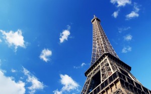 法国世界闻名建筑埃菲尔铁塔