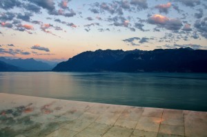 瑞士日内瓦湖优美风景图片