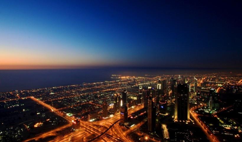 城市旅游-迪拜风景图片