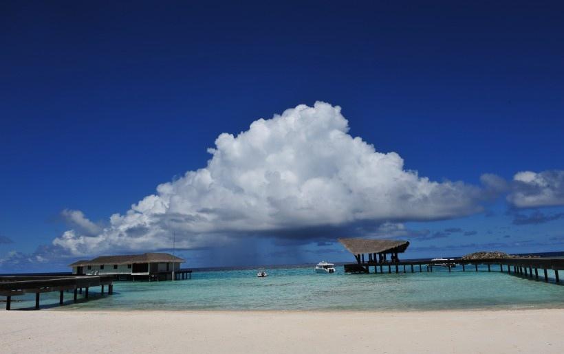 马尔代夫瑞喜顿岛风景写真