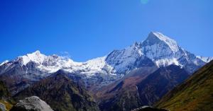 徒步者的天堂尼泊尔安娜普尔纳风景图片大全
