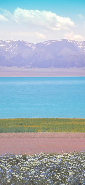 湖光山色清新自然风景手机壁纸