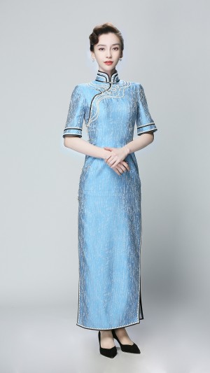 angelababy旗袍造型优雅高清手机壁纸