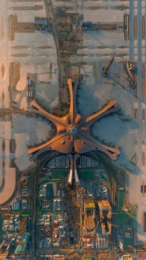 北京大兴国际机场航拍图片