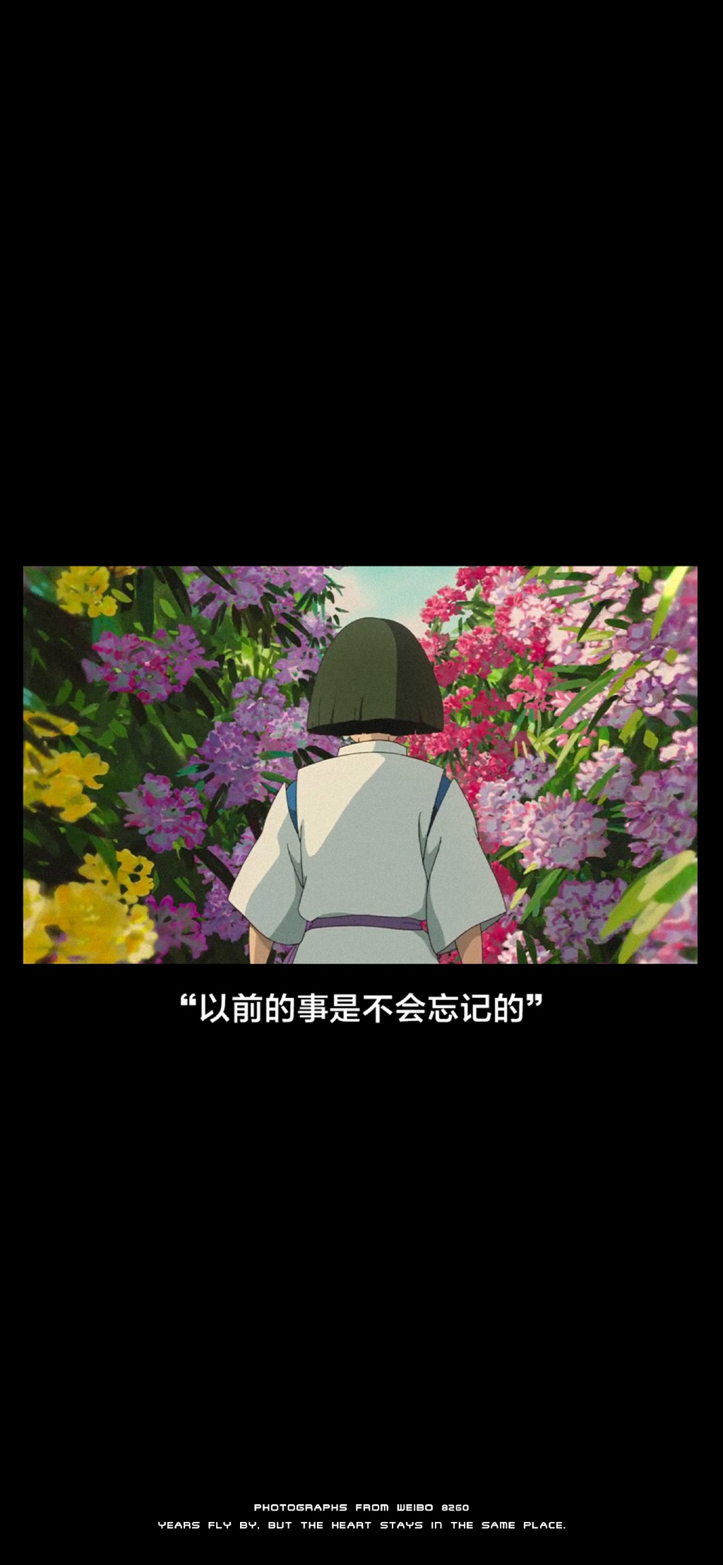 宫崎骏动漫《千与千寻》台词手机壁纸