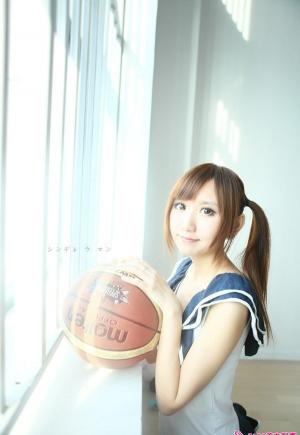 篮球可爱运动风写真