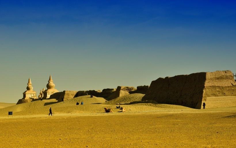 内蒙古额济纳黑水城风景