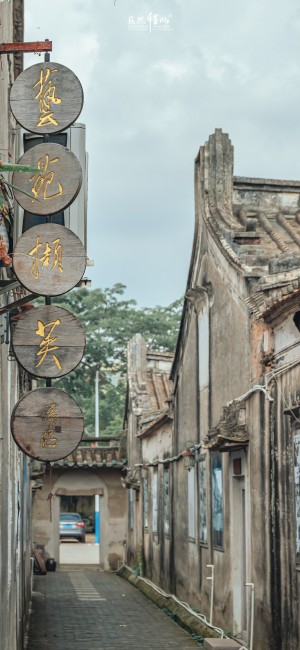 广东普宁古城建筑风景手机壁纸