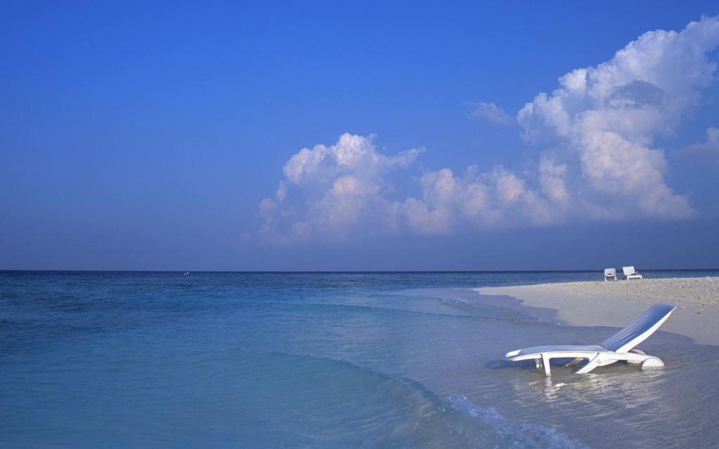 马尔代夫高清海岛风景桌面壁纸