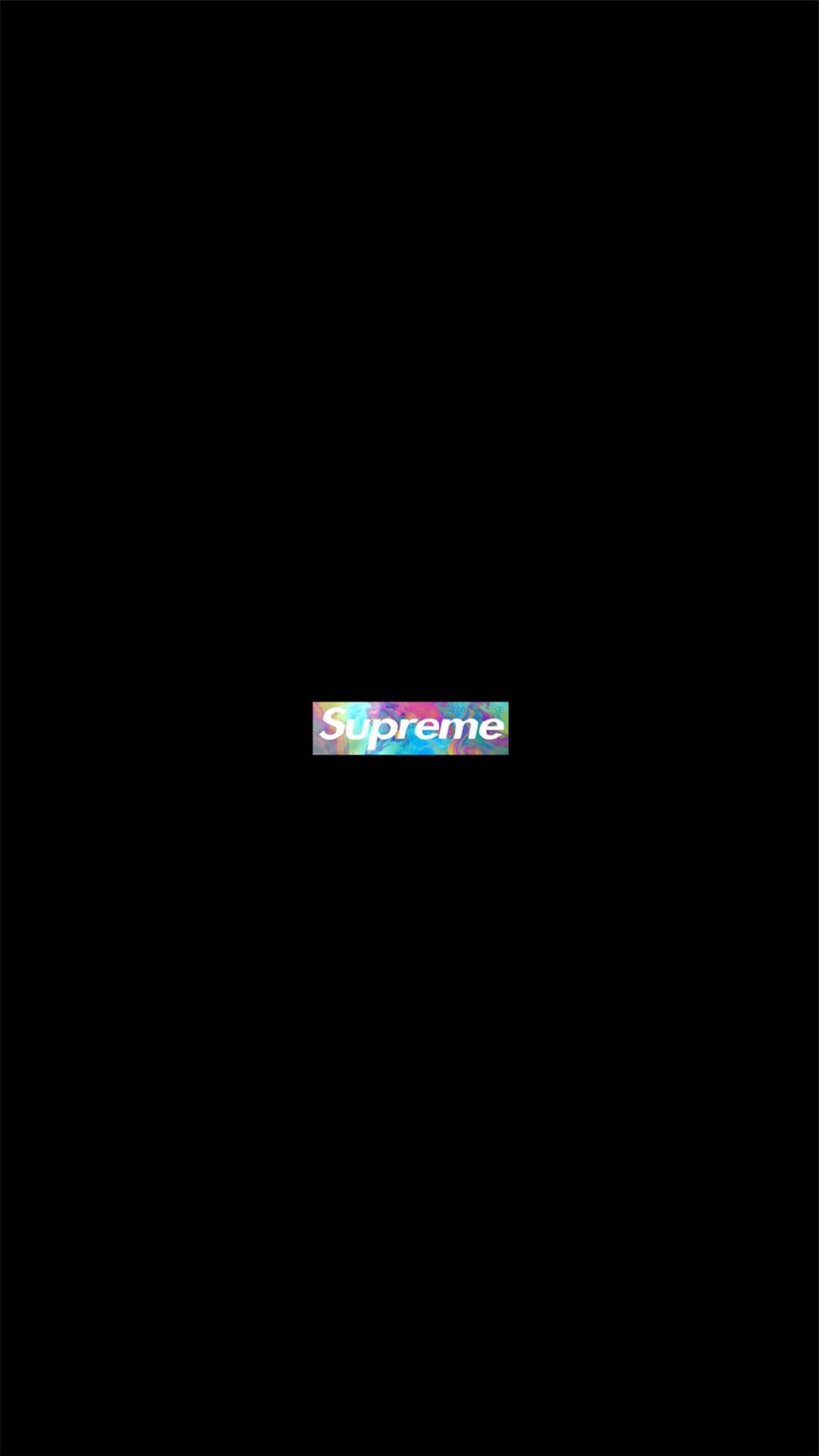 Supreme logo极简潮流高清手机壁纸
