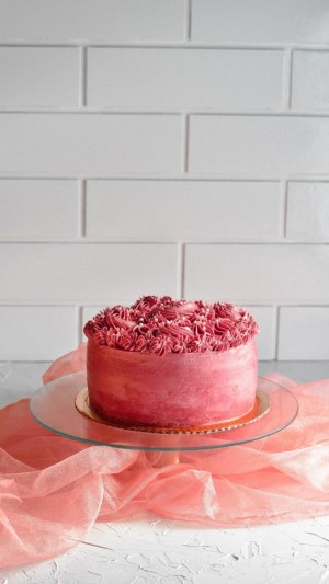 精致的粉色系蛋糕