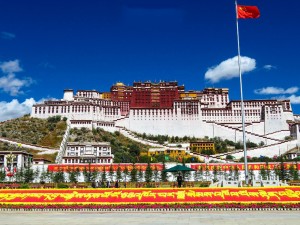 西藏布达拉宫高清风景图片