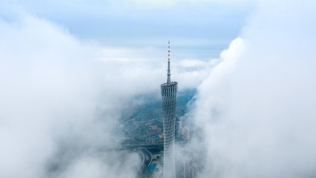 广州最唯美迷人的云上自然景色