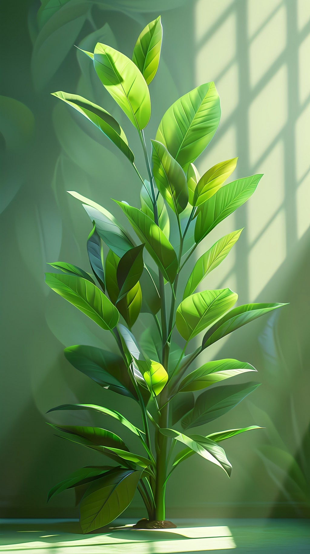 绿色护眼清新植物手机壁纸