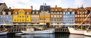 哥本哈根 新的港口风景壁纸