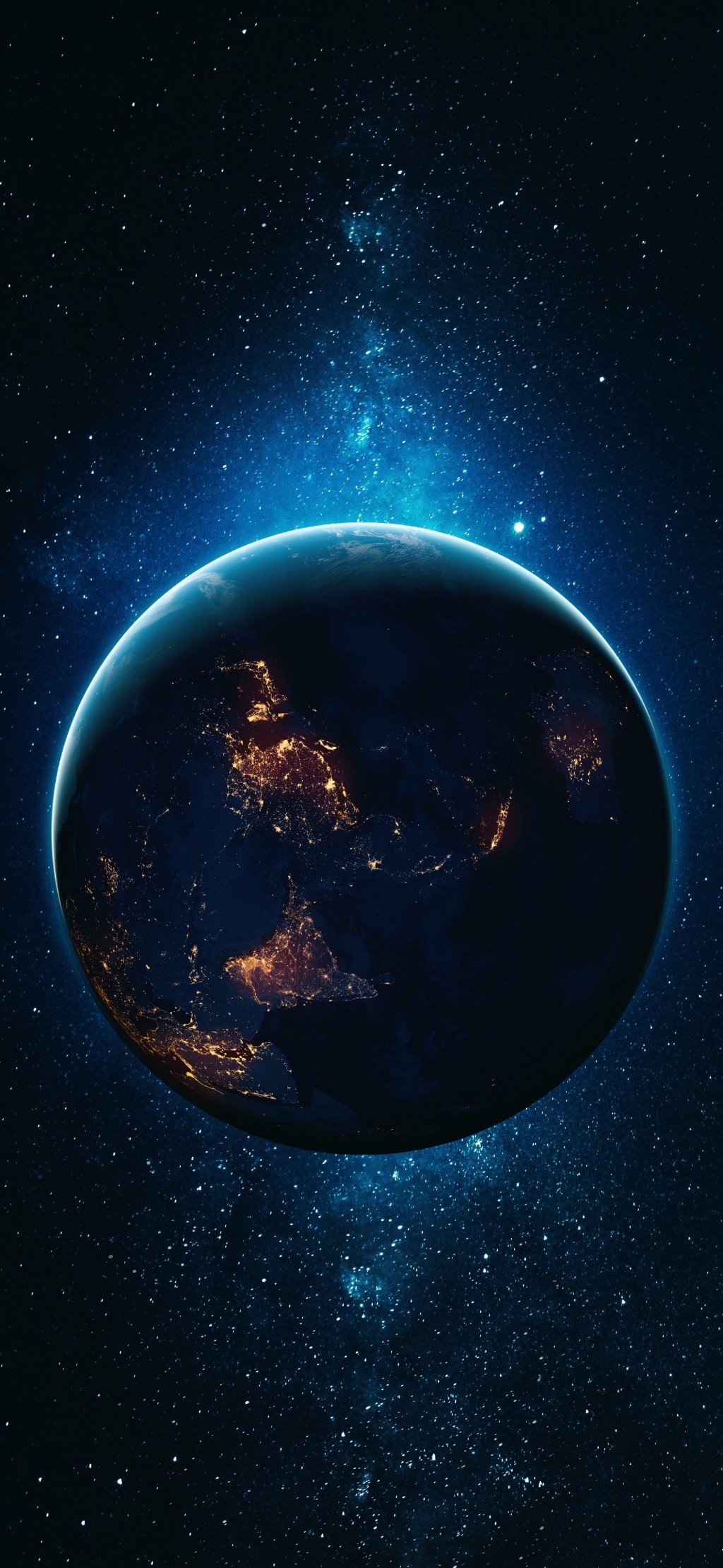 地球星空星球风景手机壁纸