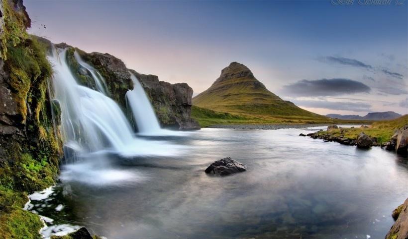 美丽的冰岛风景图片