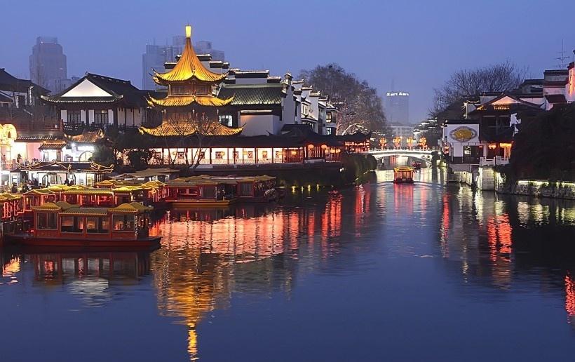 南京夫子庙风景图片