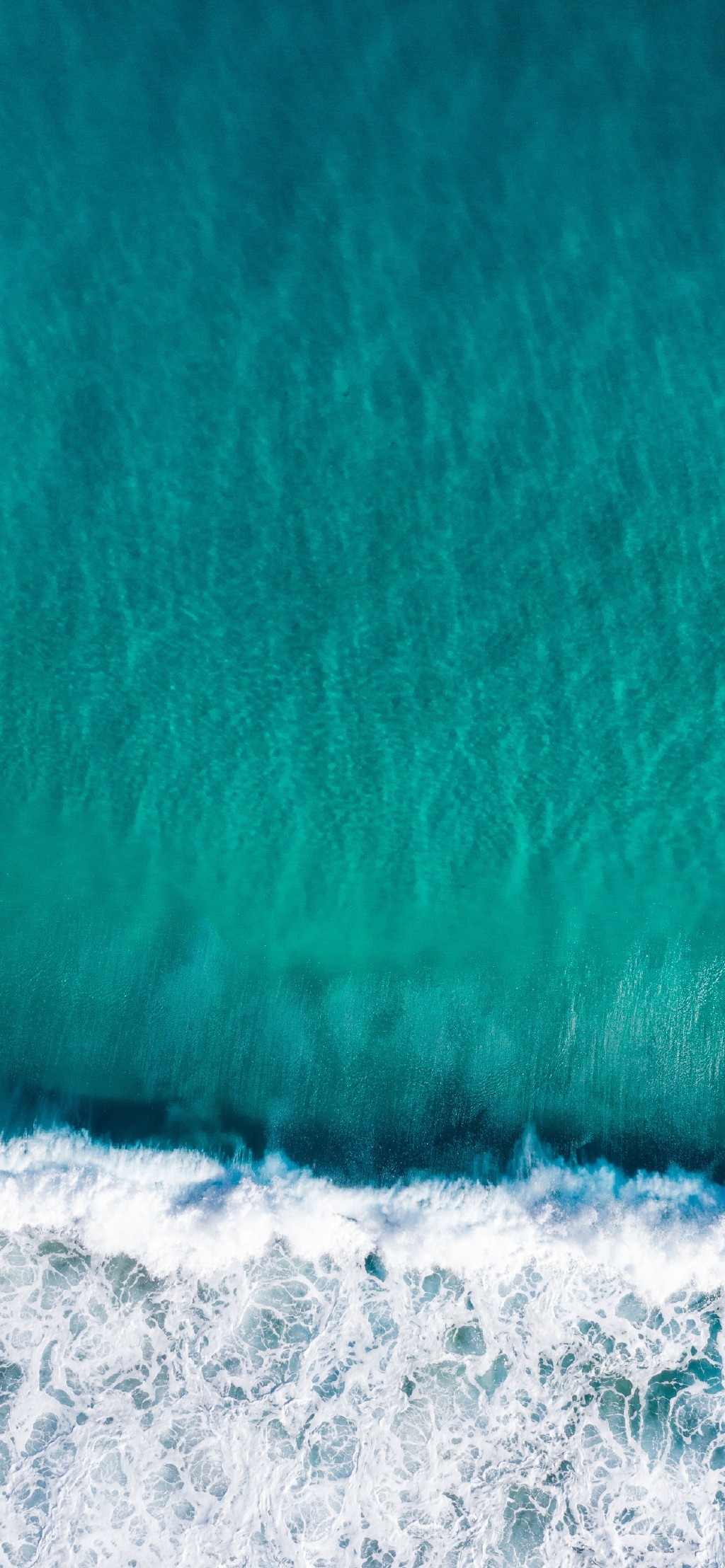 唯美海浪自然风景全面屏高清手机壁纸