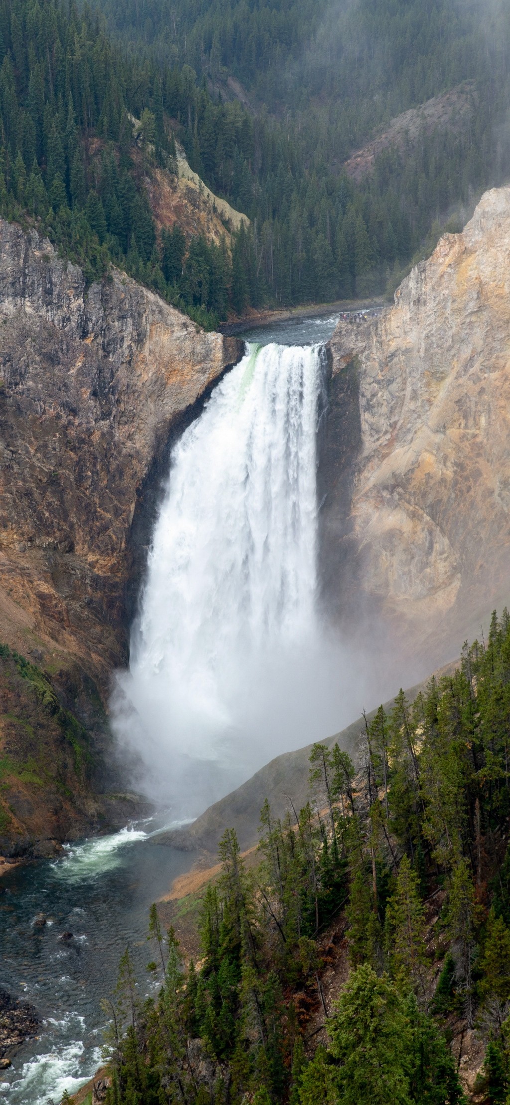 唯美瀑布自然风景高清手机壁纸