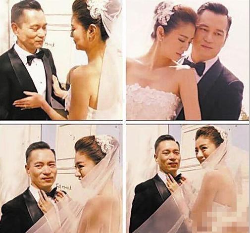 安以轩与澳门德晋集团总裁陈荣炼婚礼照片
