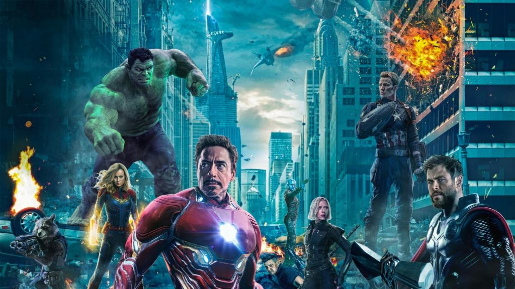 复仇者联盟4 Avengers4: Endgame官方海报(2019)