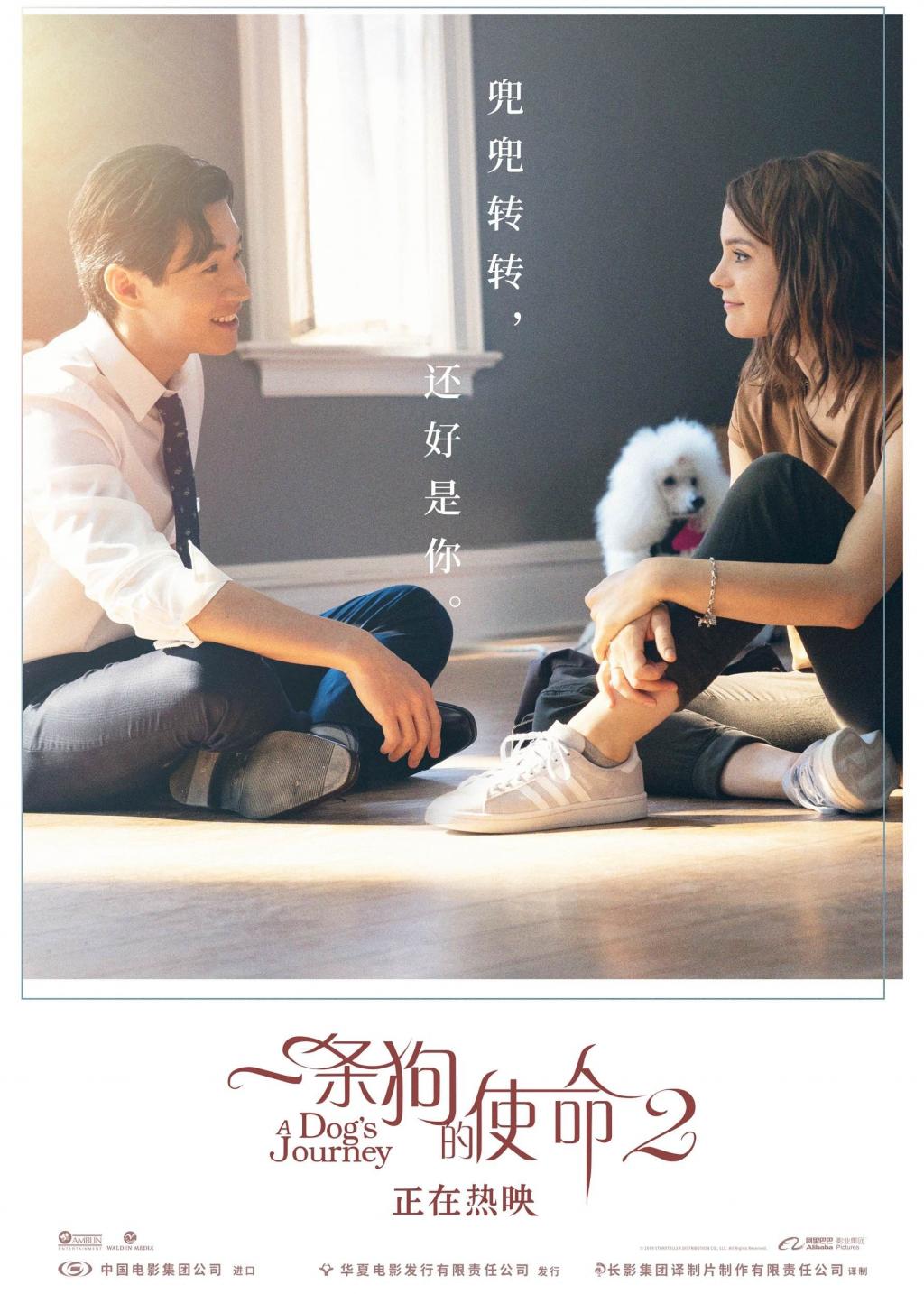 刘宪华温暖治愈系电影《一条狗的使命2》终极海报