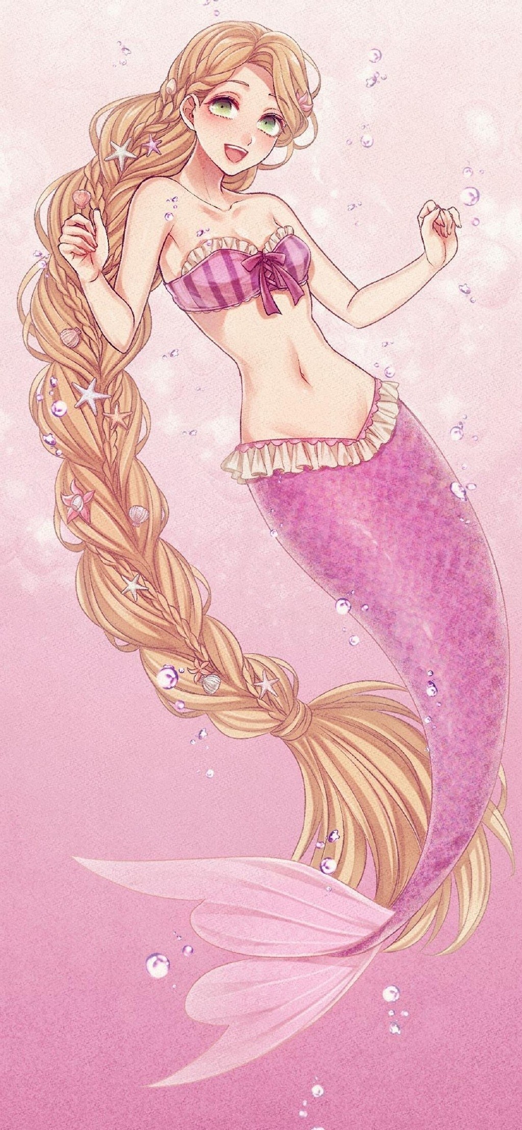 迪斯尼公主美人鱼手机壁纸