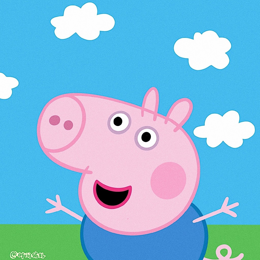 小猪佩奇系列可爱卡通头像图片